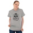 thumbnail image 1 of My Home My Castle Royalty King Queen Women's Graphic T Shirt Tees Brisco Brands M, 1 of 5