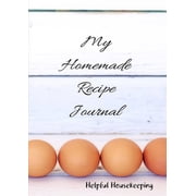 My Homemade Recipe Journal, Paperback