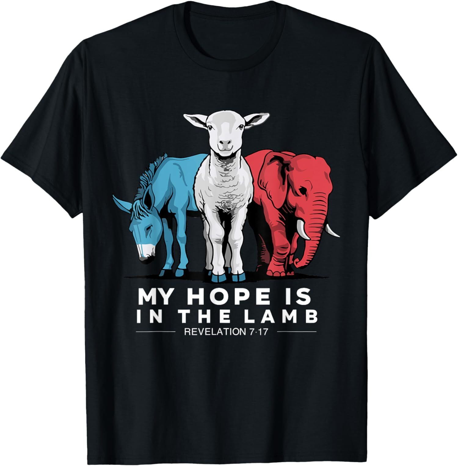 My Hope Is In The Lamb Christian God Jesus Unisex T-Shirt - Walmart.com