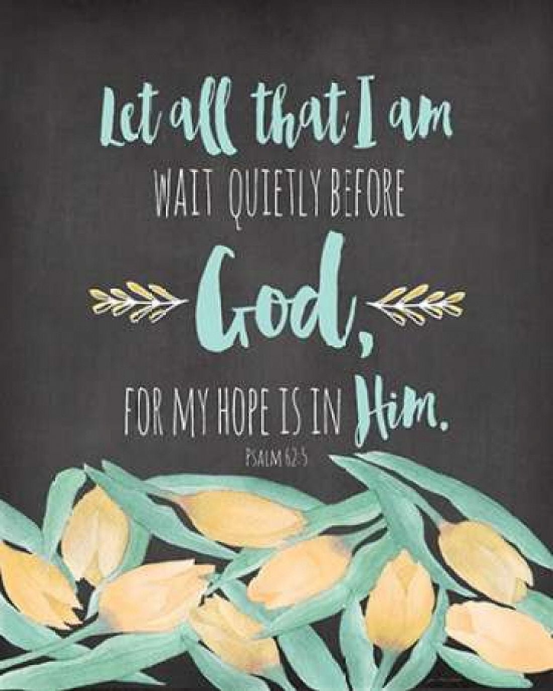 My Hope is in Him Canvas Art - Jo Moulton (24 x 30)