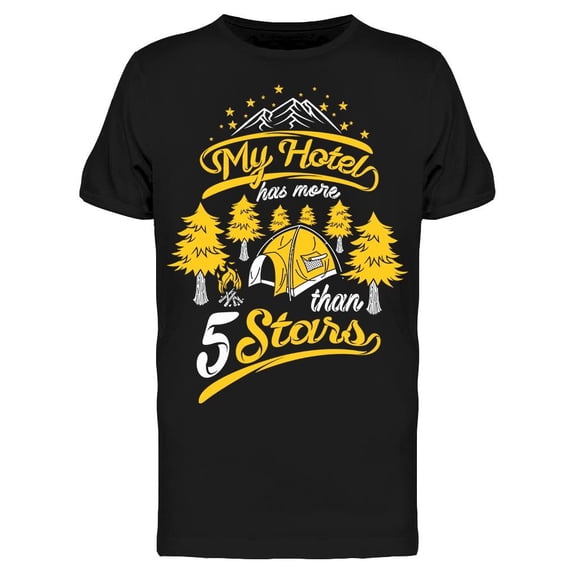 My Hotel Has More Than 5 Stars T-Shirt Men -Image by Shutterstock, Male Medium