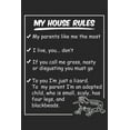 thumbnail image 1 of My House Rules : Funny Bearded Dragon Gifts For Beardie Lovers (Paperback), 1 of 1