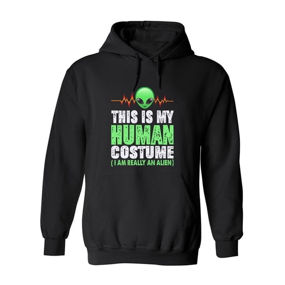 My Human Costume Hoodie Men -Image by Shutterstock, Male XX-Large