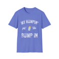 thumbnail image 1 of My Humpin' Put The Bump In New Mom Gift Baby Bump Unisex Softstyle T-Shirt, 1 of 4