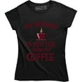 thumbnail image 1 of My Husband Is Hotter Than My Coffee Funny Wife Women's T-Shirt, 1 of 4