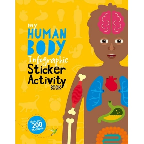 My Infographic Sticker Activity Book: My Human Body Infographic Sticker Activity Book (Paperback)