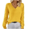 thumbnail image 1 of My Items BeiFu Sweaters for Women Hiking Long Sleeve Pullover Petite Top Airport Outfits 2025 Fall Sweaters For Women Long Sleeve Shirts, 1 of 6