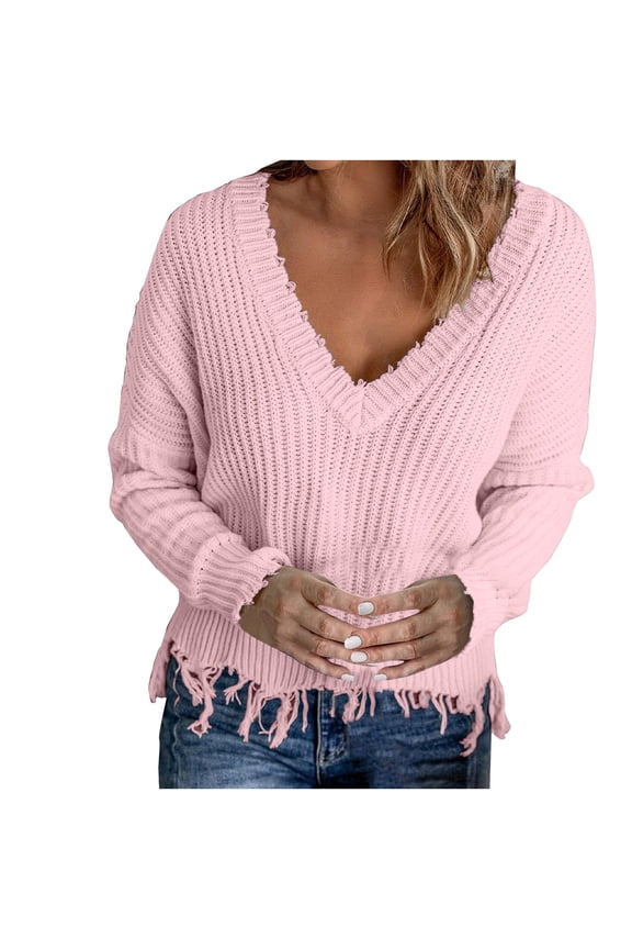 My Items BeiFu Sweaters for Women Long Sleeve Pullover for Cold Weather Plus Size Tops Fall Fashion 2025 Womens Wool Sweater Long Sleeve Shirts