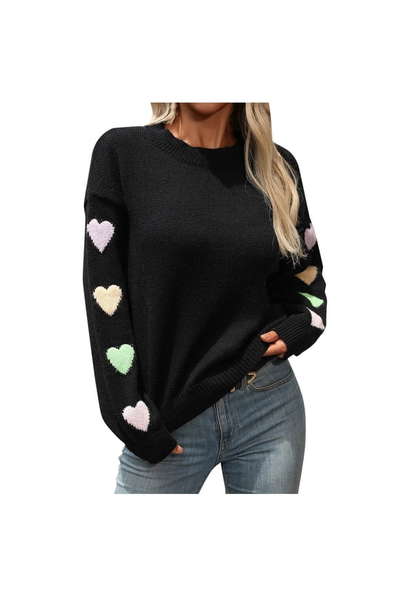 My Items BeiFu Sweaters for Women Office Long Sleeve Pullover Warm Tops Fall Clothes Womens Sweater Dress Long Sleeve Shirts