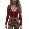 thumbnail image 1 of My Items BeiFu Sweaters for Women Pullover with Front Pocket Lounge Tops Winter Clothing Tall Womens Sweaters Long Sleeve Shirts, 1 of 6