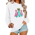 thumbnail image 1 of My Items Talove Long Sleeve Shirts for Women Funny Graphic Sweatshirt Women Fall Clothes Fall Tunic Tops Womens Tops Dressy Christmas Shirts, 1 of 6
