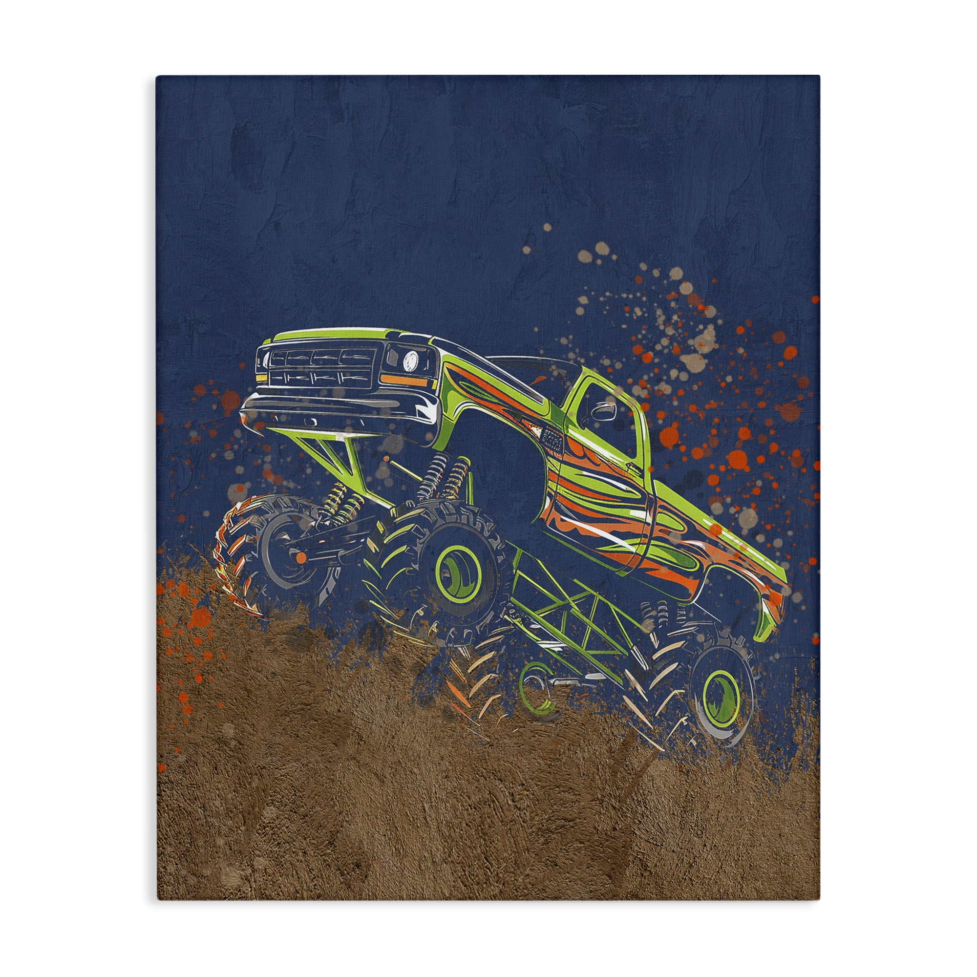 My Jam Truck Adventure Canvas Wall Art, design by Kim Allen