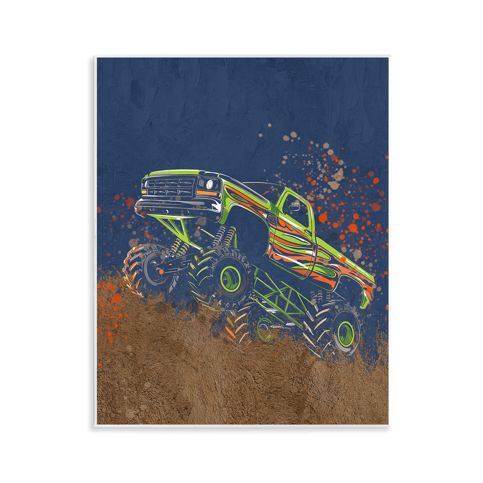 My Jam Truck Adventure Wall Plaque Art, design by Kim Allen