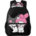 thumbnail image 1 of My Kawaii Melody Backpack Unisex Travel Lightweight Backpack Laptop Backpacks Shoulders Bag School Bag for Men Women, 1 of 7