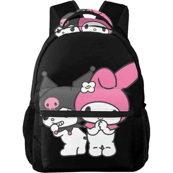 My Kawaii Melody Backpack Unisex Travel Lightweight Backpack Laptop Backpacks Shoulders Bag School Bag for Men Women
