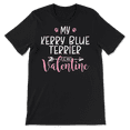 thumbnail image 1 of My Kerry Blue Terrier is My Valentine Shirt, 1 of 8