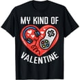 thumbnail image 1 of My Kind Valentine Gamer Valentines Day Gaming Men Boys Kids T-Shirt, 1 of 3