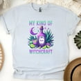 thumbnail image 1 of My Kind of Witchcraft Shirt – Tequila Magic Halloween Tee, Ash, Size S, 1 of 6