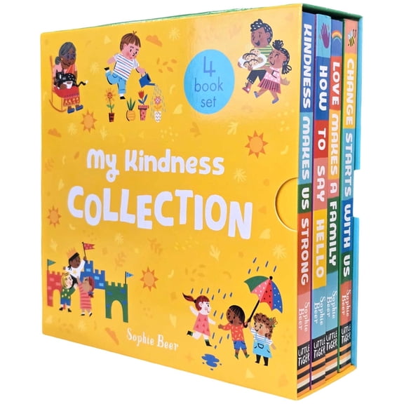 My Kindness Collection by Sophie Beer 4 Books Box Set - Ages 1-5 - Board Book