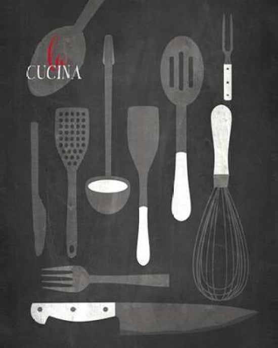 My Kitchen II Canvas Art - Amy Cummings (24 x 30)