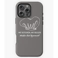 thumbnail image 1 of My Kitchen My Rules Master Chef Phone Case for iPhone 16 15 14 13 12 11 Pro Max, 1 of 2