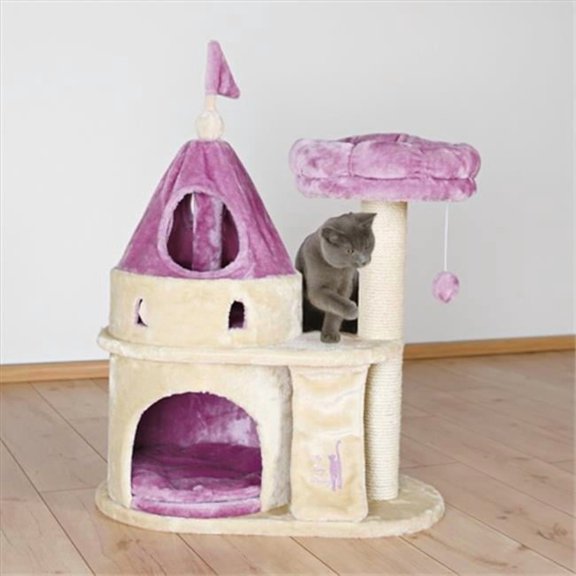 My Kitty Darling Castle - Purple & Beige