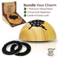 thumbnail image 1 of My Knock on Wood mkow-usa Color USA Attachable Premium Wood Charms, 1 of 1