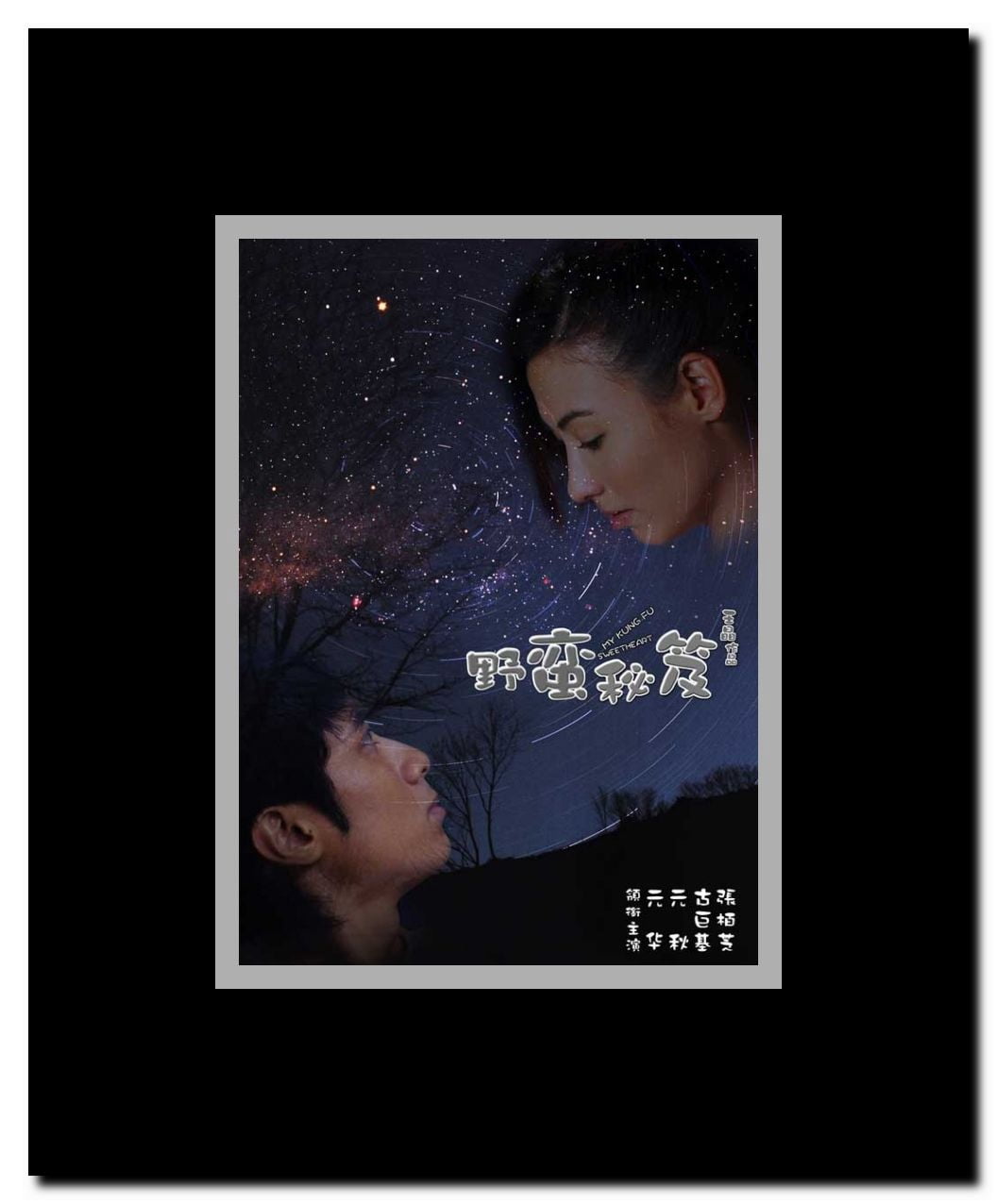 My Kung Fu Sweetheart Framed Movie Poster