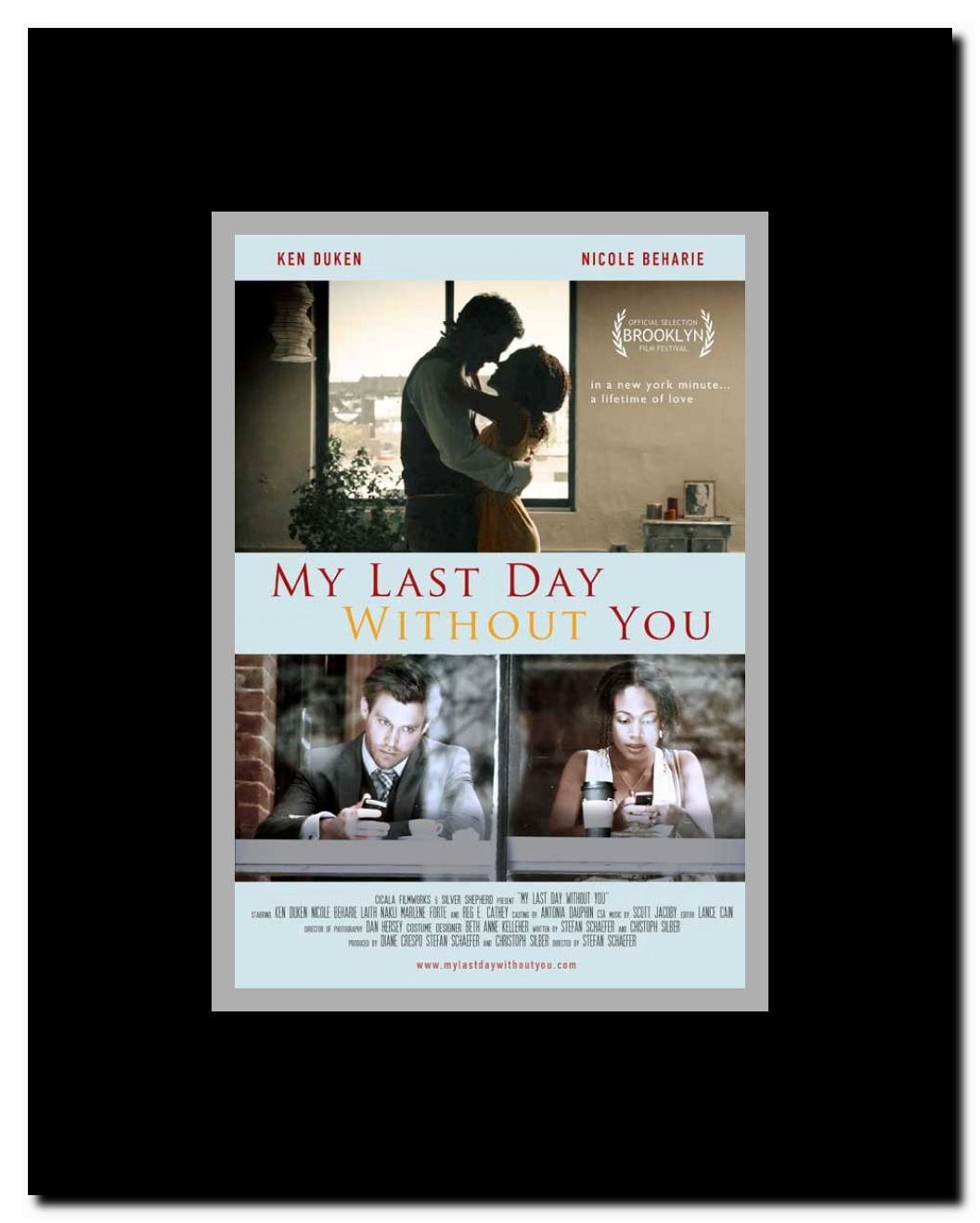 My Last Day Without You Framed Movie Poster