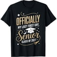 thumbnail image 1 of My Last First Day Senior 2027 Class Of 2027 Graduation Year T-Shirt Unisex S-5XL Hot Trending Shirt Birthday Gift, 1 of 4