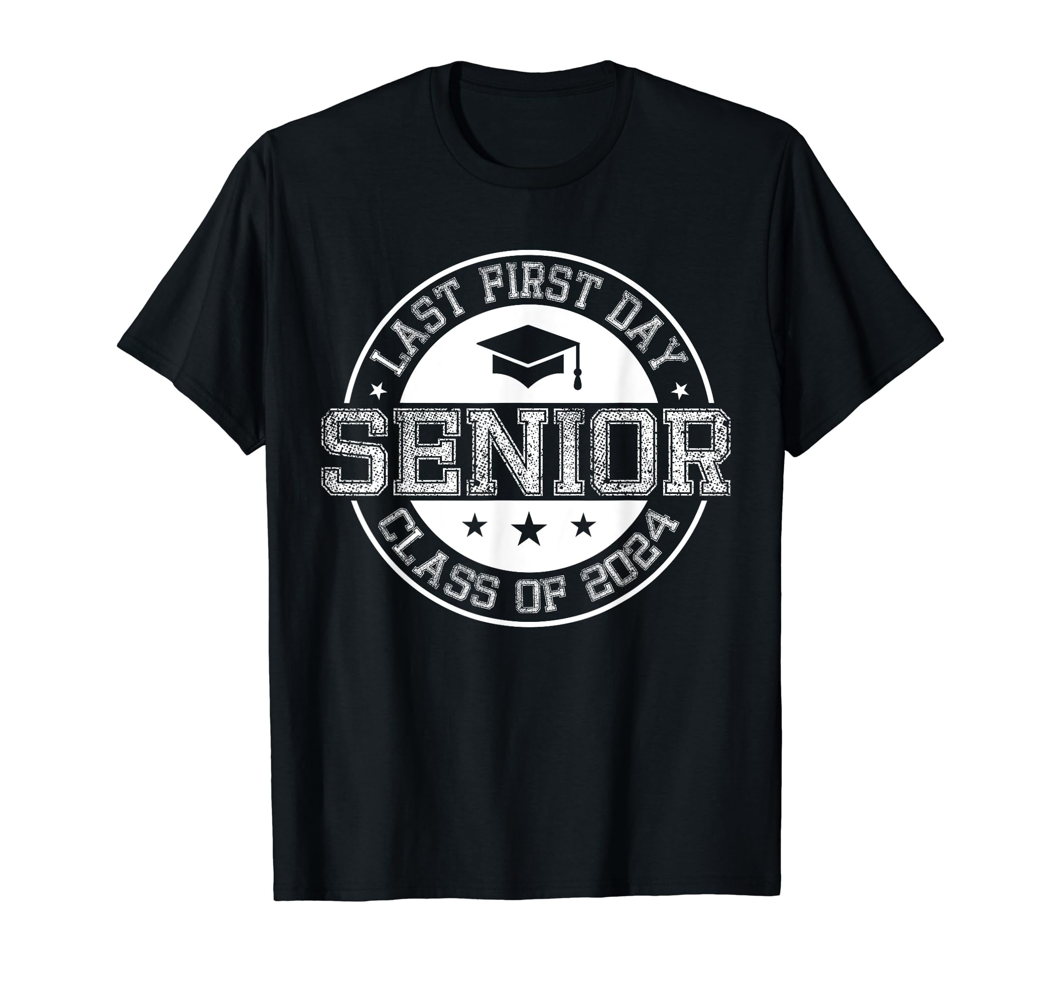 My Last First Day Senior Back to School 2024 Class Of 2024 TShirt