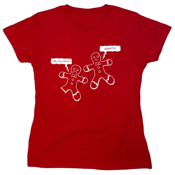 My Leg Hurts! Sarcastic Humor Novelty Funny Women's Casual Tees