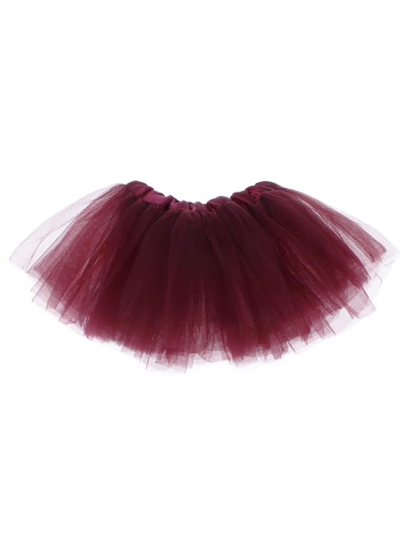 Baby Tutu 5-Layer Ballerina Skirt - Wine