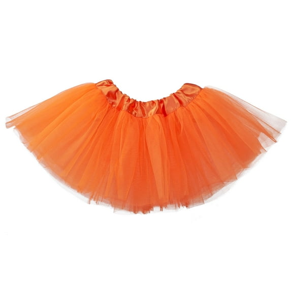 My Lello Ballerina Baby Tutu (5-layer) Skirt - Orange
