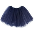 thumbnail image 1 of My Lello Big Girls Tutu 3-Layer Ballerina (4T - 10yr) Skirt - Navy, 1 of 5