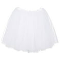thumbnail image 1 of My Lello Big Girls Tutu 3-Layer Ballerina 4T-10yr Skirt - White, 1 of 5