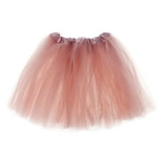 My Lello Little Girls Tutu 3 -Layer Ballerina Dusty Rose