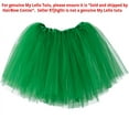 thumbnail image 1 of My Lello Little Girls Tutu 3-Layer Ballerina Emerald Green, 1 of 6
