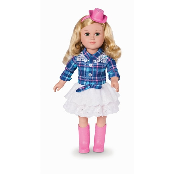 My Life As 18" Poseable Cowgirl Doll, Blonde Hair