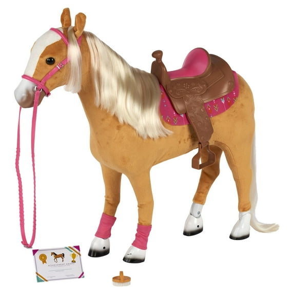 My Life As 18" Poseable Horse Play Set for 18" Dolls, 8 Pieces, Multiple Colors
