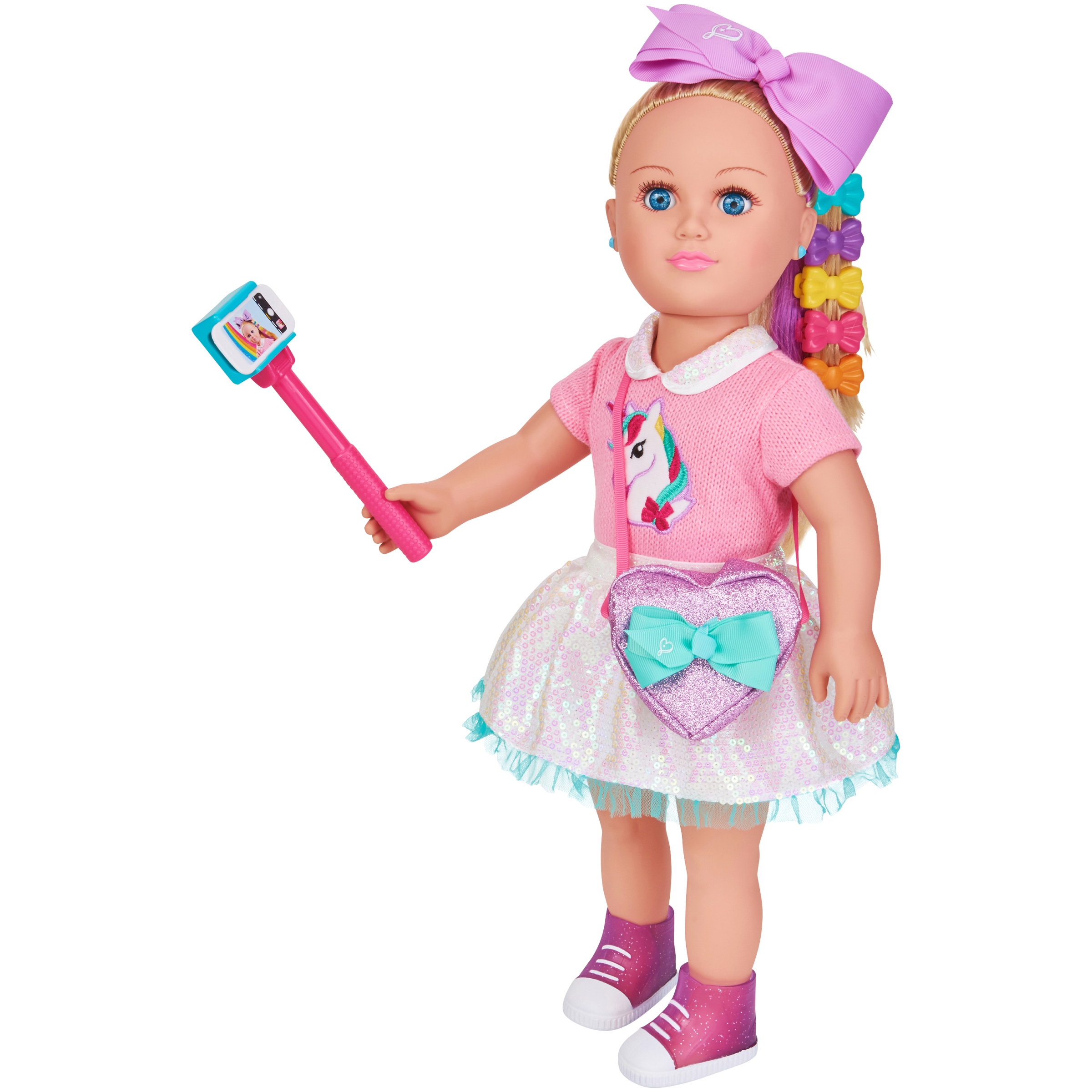 My Life As 18" Poseable JoJo Siwa Doll, Blonde Hair with a Soft Torso - image 1 of 5
