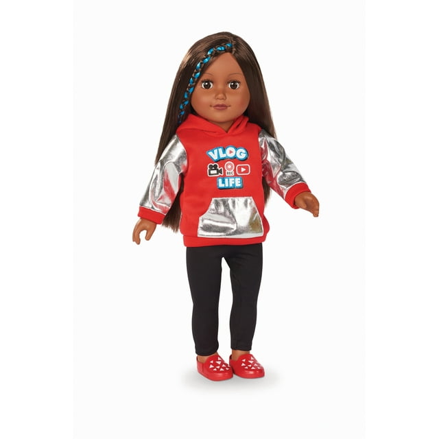 My Life As 18 Poseable Vlogger Doll African American