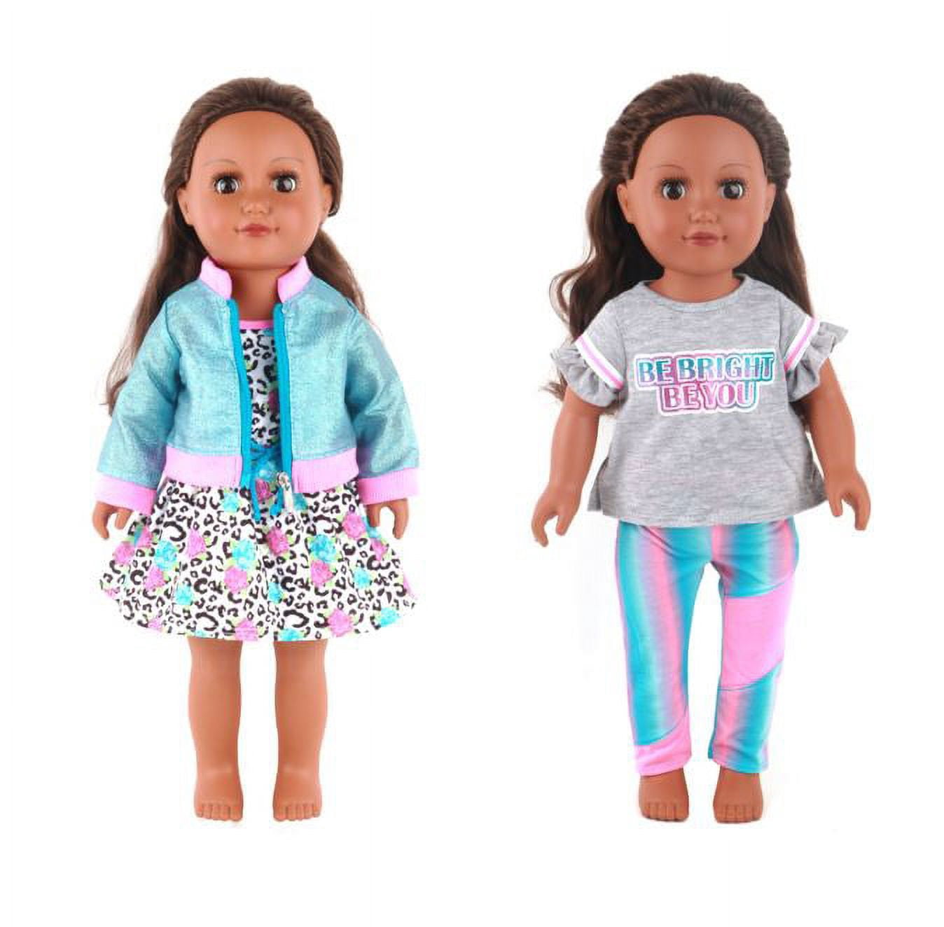 My Life As 2 PK Fashion Bundle for 18" Dolls - 4 Pieces