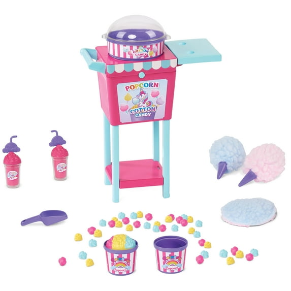 My Life As 52-Piece Cotton Candy and Popcorn Machine for 18-inch Dolls