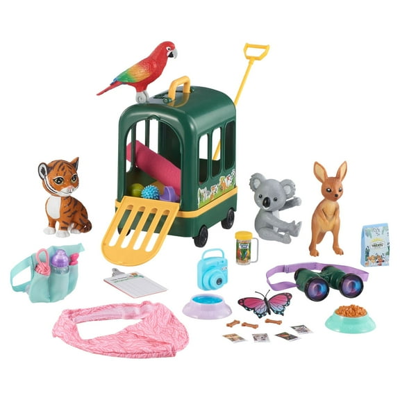 My Life As Animal Trainer Play Set for 18 inch Dolls, Green