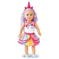 thumbnail image 1 of My Life As Arya Posable 18 inch Doll, Purple Hair, Blue Eyes, 1 of 7