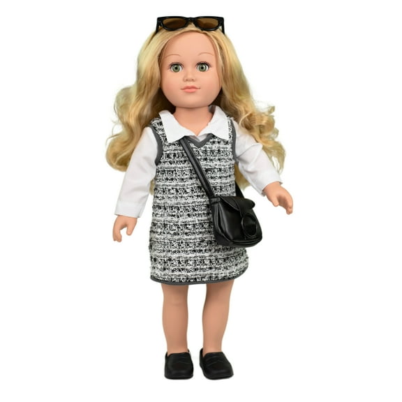 My Life As Ava Posable 18-inch Doll, Medium Blonde Hair, Hazel Eyes