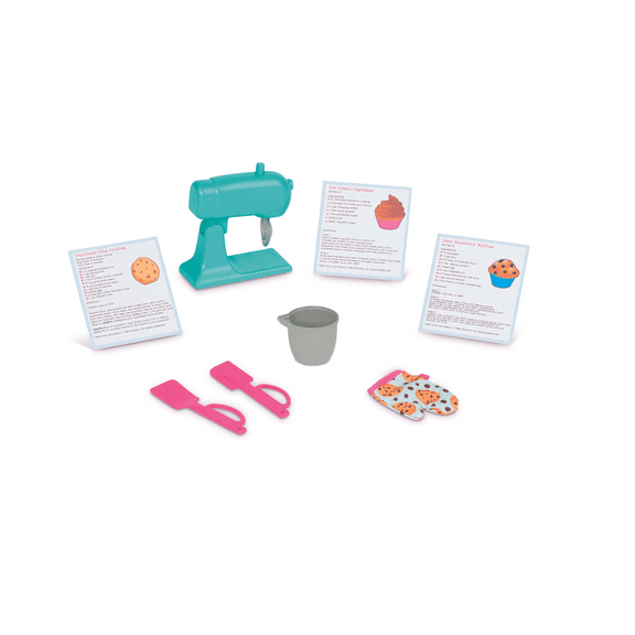 My Life As Baking Play Set for 18-inch Doll, 8 Pieces Included, multi-color