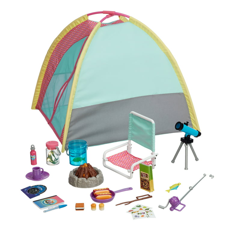 My Life As Camping Play Set for 18 Dolls, 40 Pieces