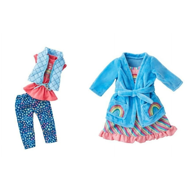 My Life As Doll 2 Pack Fashion Bundle, includes Outdoor Adventure